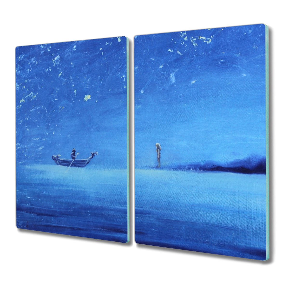 Deska 2x30x52 cm Morze noc z nadrukiem z grafiką, Coloray