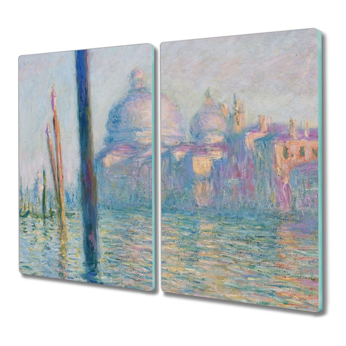 Deska 2x30x52 cm La grenouillère Monet z grafiką, Coloray