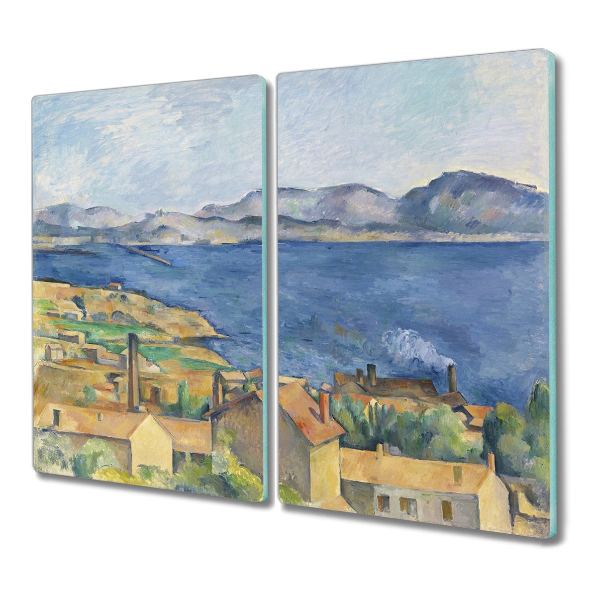 Deska 2x30x52 cm Natura góry krajobraz do krojenia, Coloray