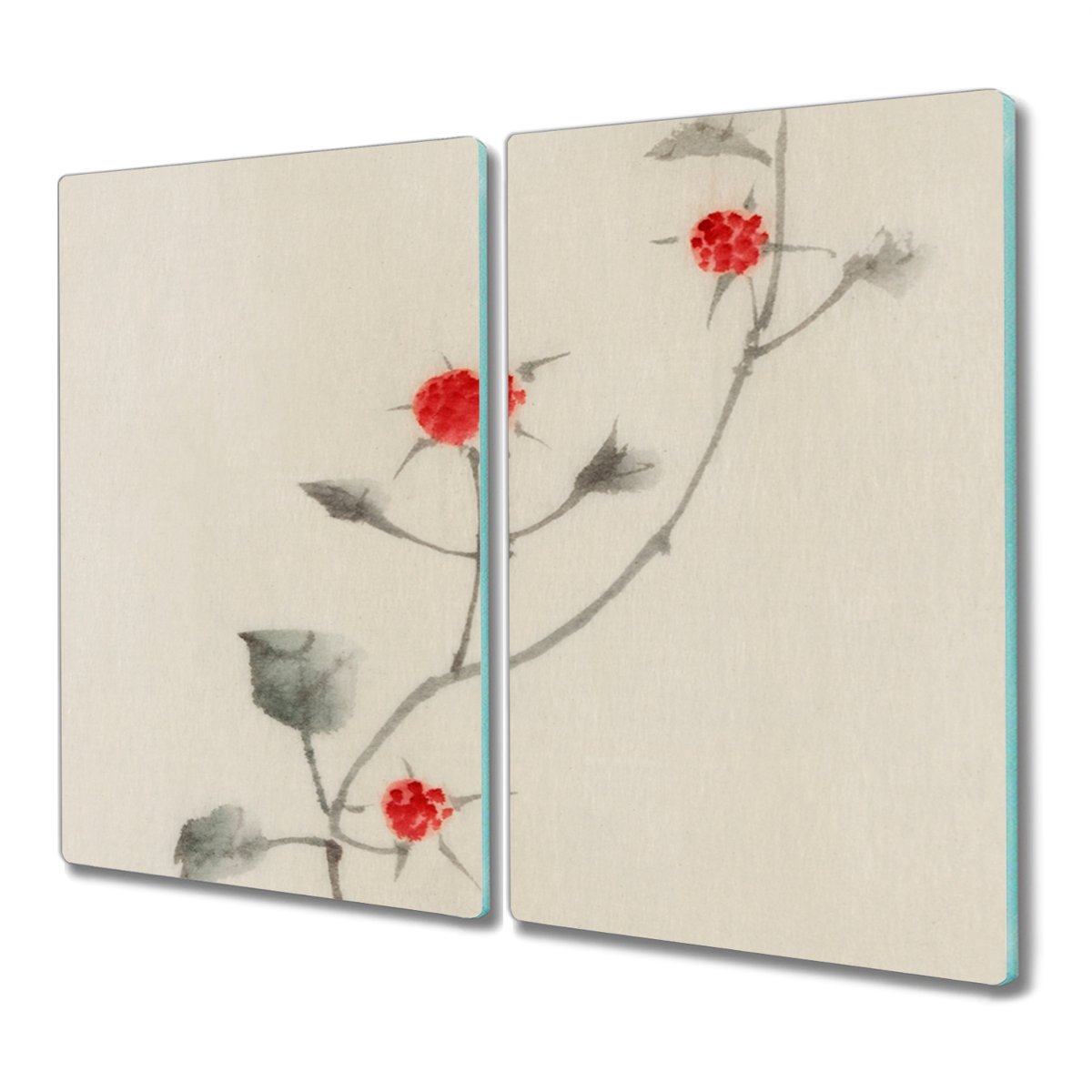 Deska szkło 2x30x52 Azja zwierzę ptaki na prezent, Coloray