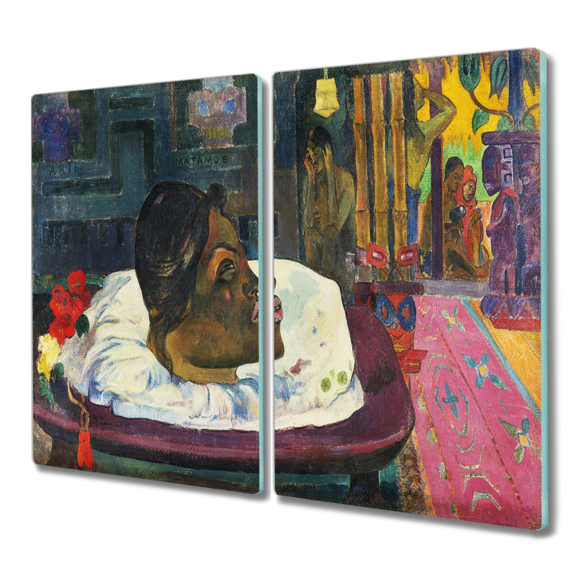 Deska szkło 2x30x52 Świniopas Gauguin z nadrukiem, Coloray