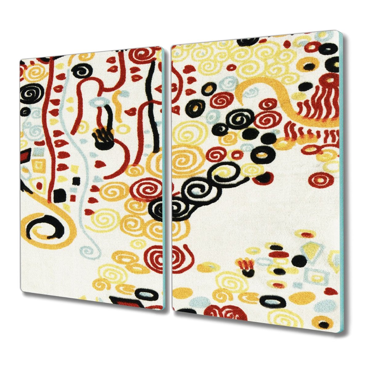 Deska ze szkła 2x30x52 cm Gustav Klimt z nadrukiem, Coloray