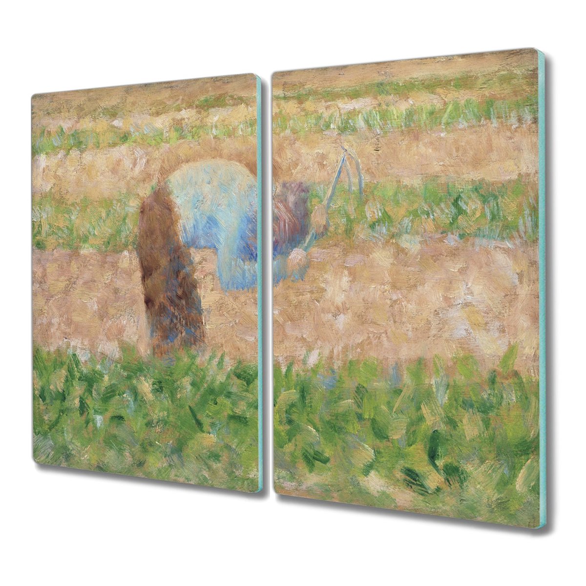 Deska 2x30x52 Rybak Seurat z nadrukiem do krojenia, Coloray