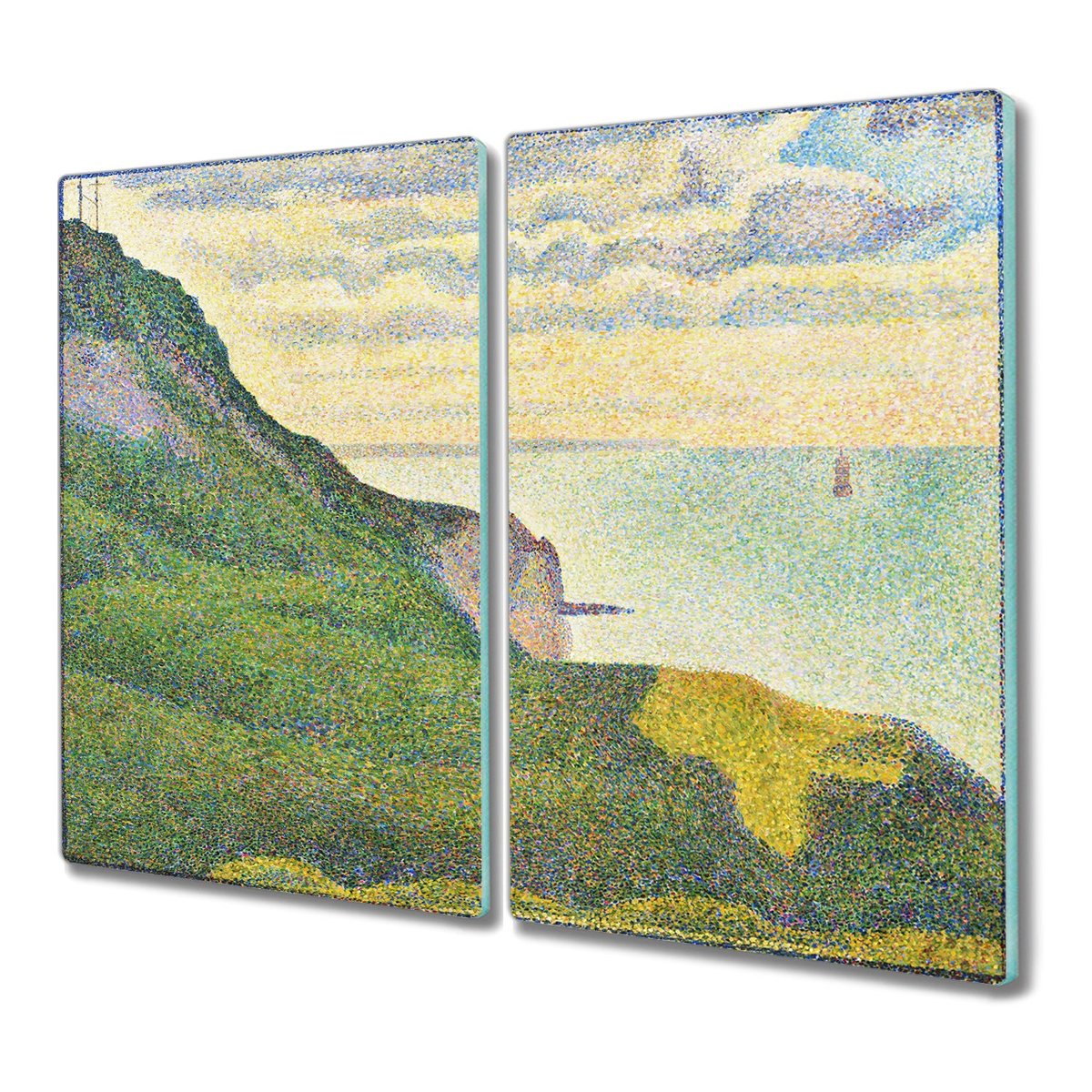 Deska 2x30x52 Pejzaż Morski do krojenia na prezent, Coloray