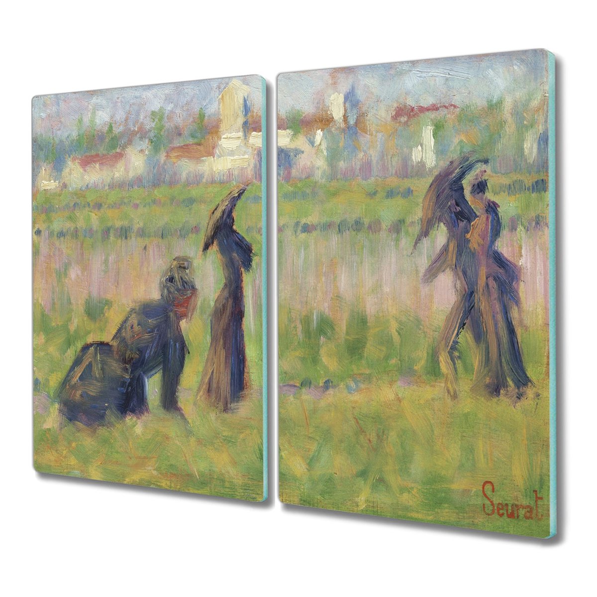 Deska 2x30x52 Wejście do portu Seurat na prezent, Coloray