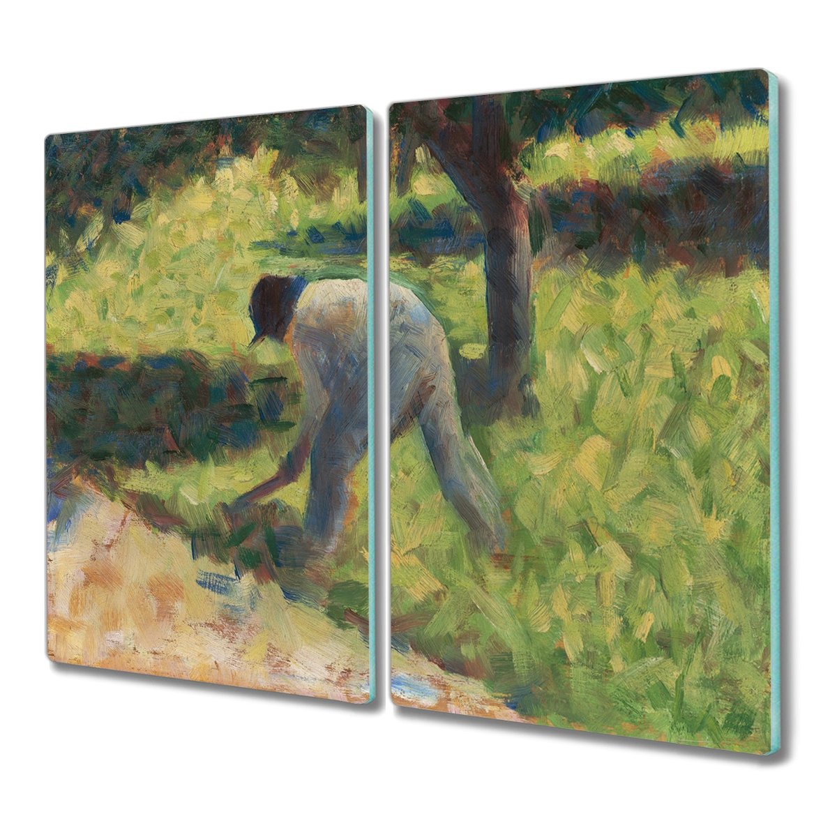 Deska szkło 2x30x52 Krajobraz w saint ouen Seurat, Coloray