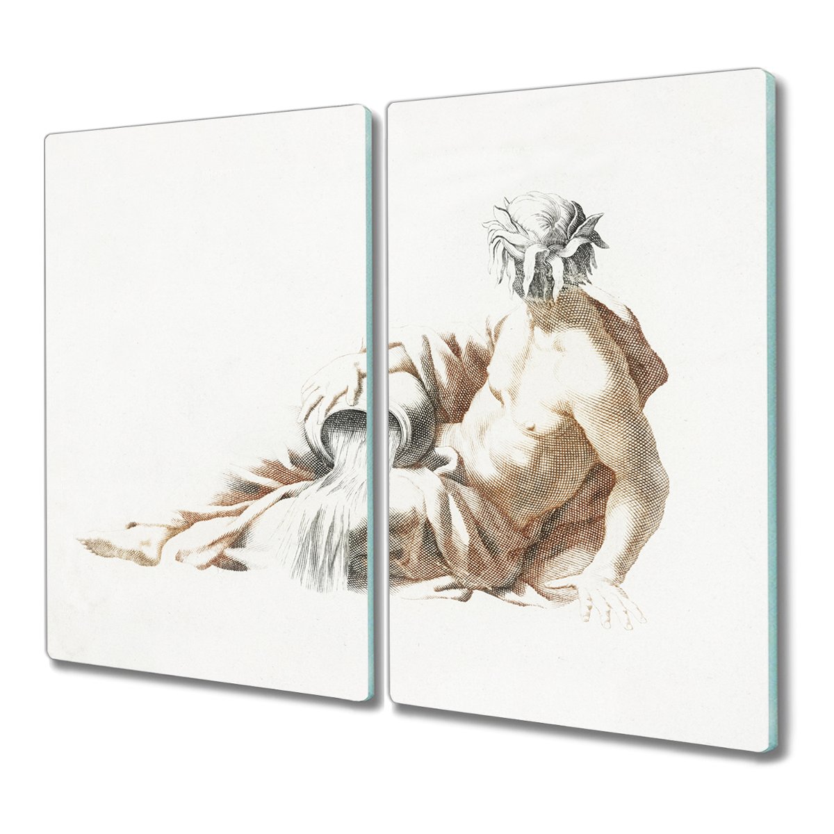 Deska ze szkła 2x30x52 Zwierzę kot lew do krojenia, Coloray