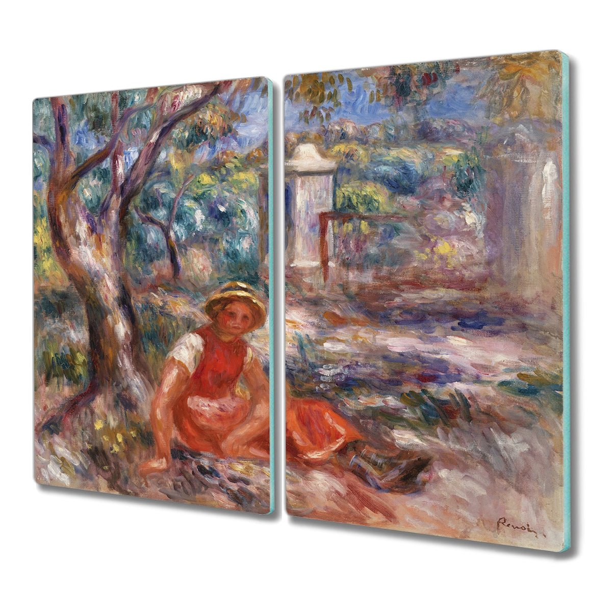 Deska ze szkła 2x30x52 cm Owoce granat nowoczesna, Coloray