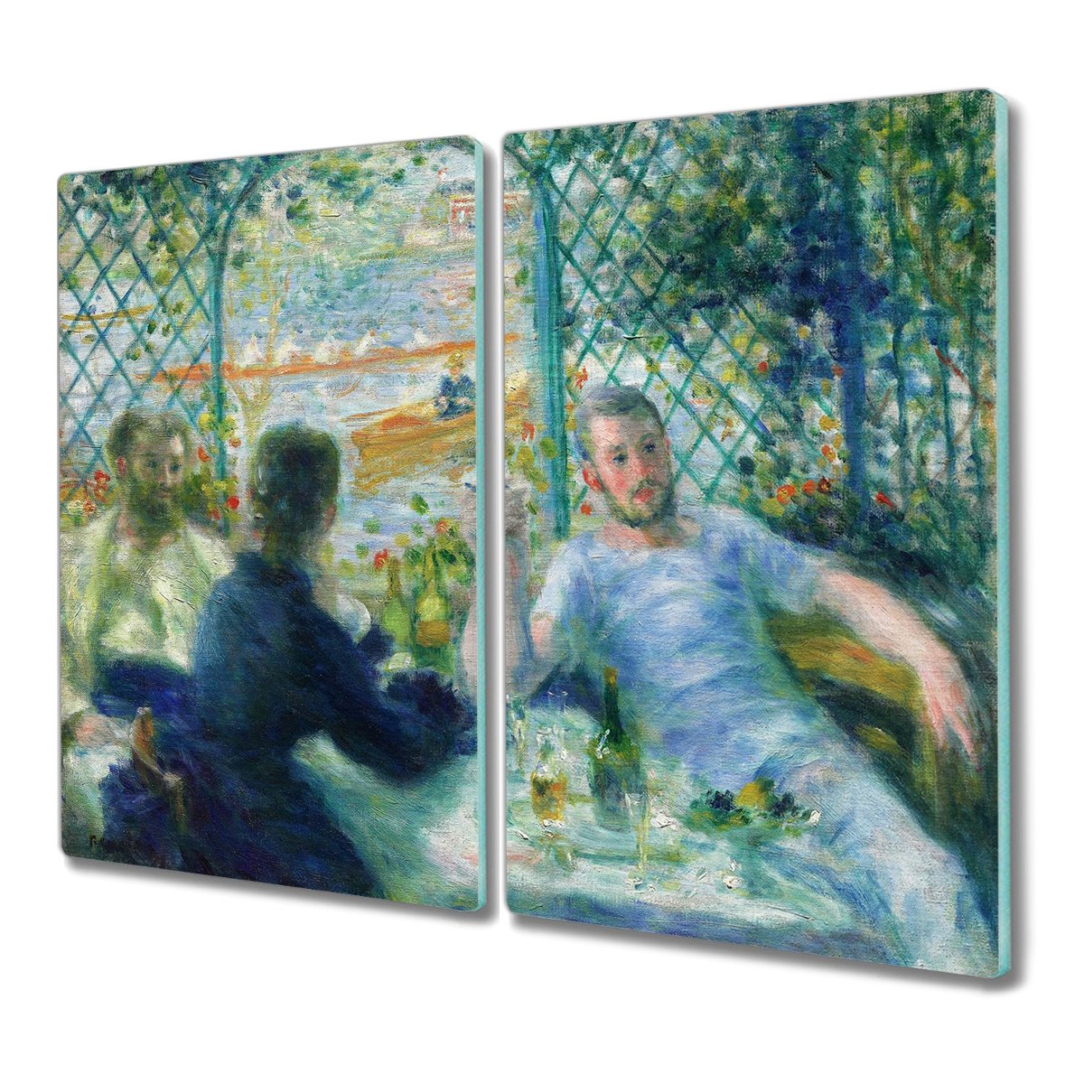 Deska ze szkła 2x30x52 Kobiety drzewa łąka miasto, Coloray