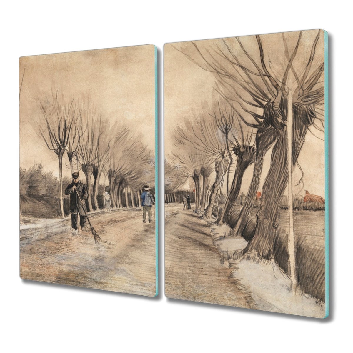 Deska 2x30x52 Pole pszenicy Van Gogh do krojenia, Coloray