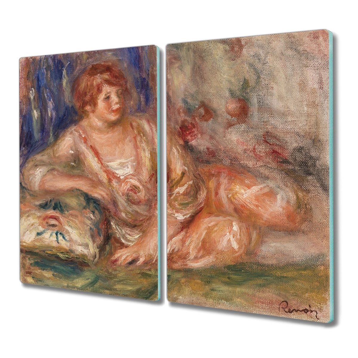 Szklana deska 2x30x52 cm Ludzie łąka do krojenia, Coloray