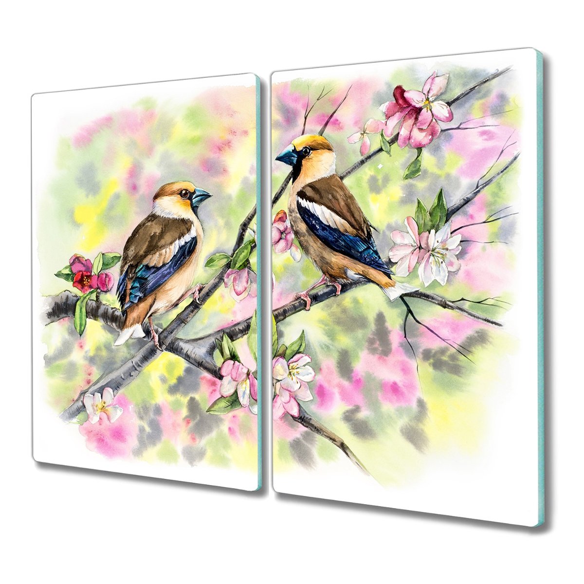 Deska szklana 2x30x52 Krajobraz rzeka las przyroda, Coloray