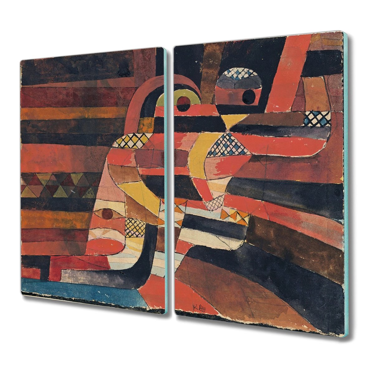 Deska 2x30x52 Grobowiec w trzy części z nadrukiem, Coloray