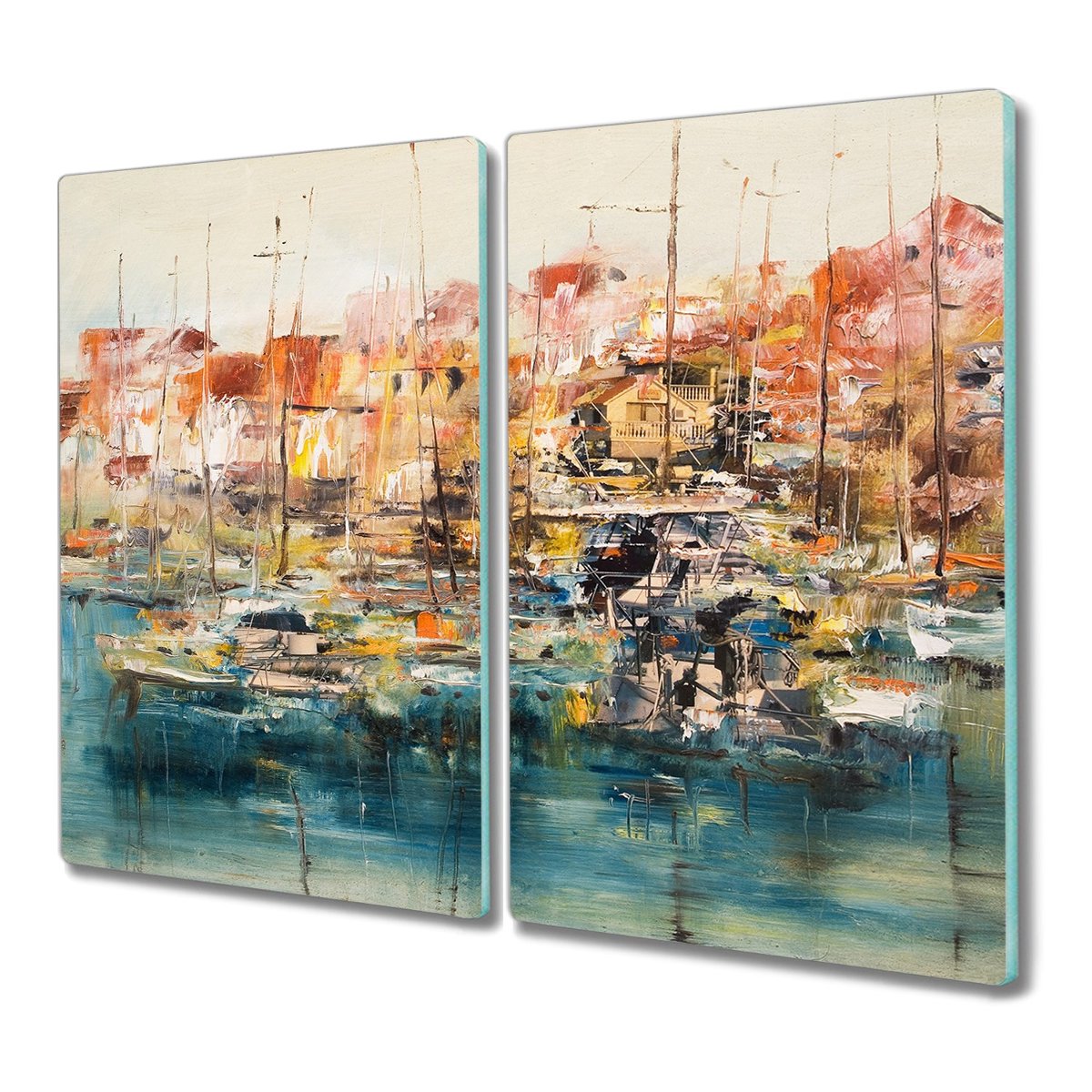 Deska ze szkła 2x30x52 cm Drzewa rzeka z nadrukiem, Coloray