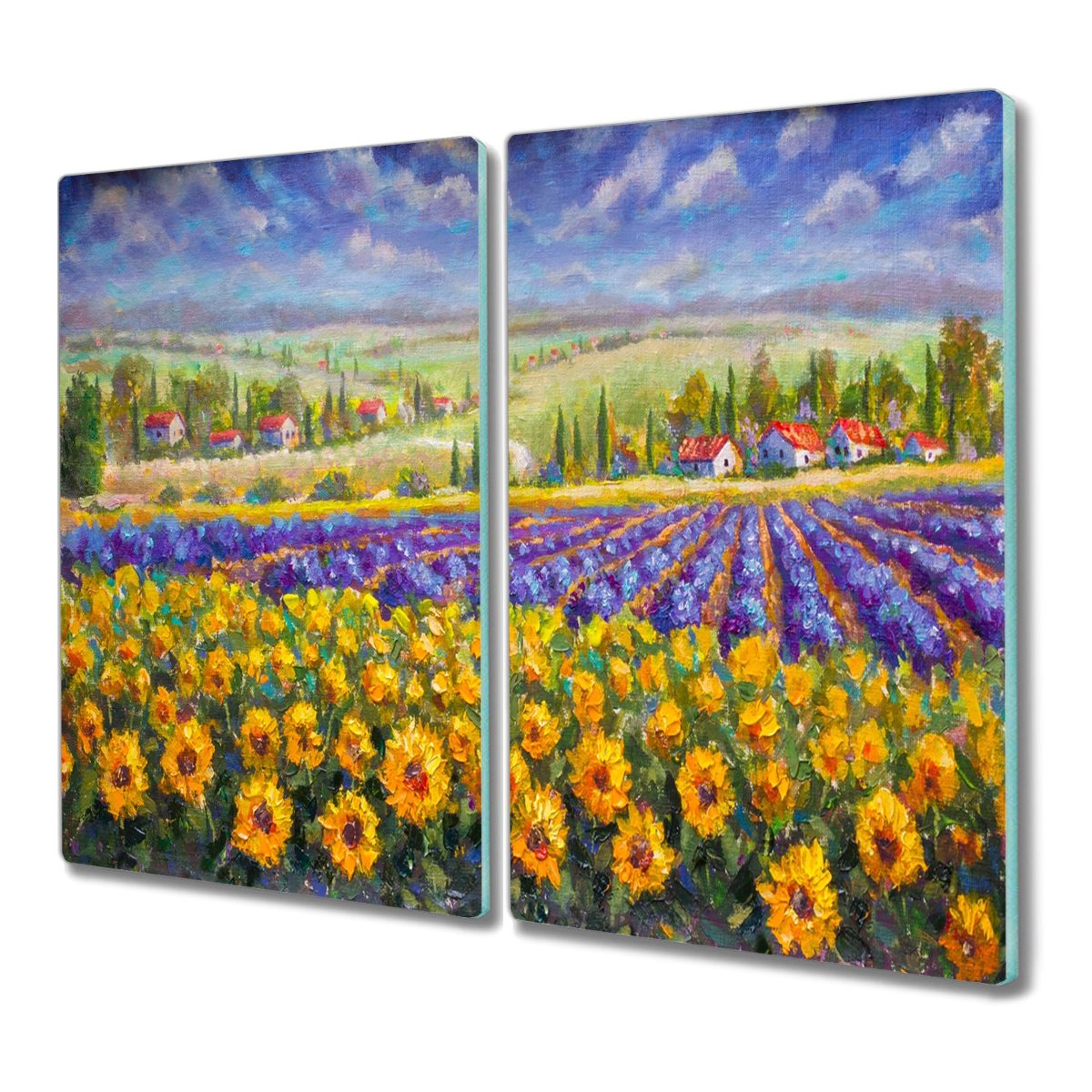 Deska 2x30x52 cm Zwierzę ryby koi woda na prezent, Coloray