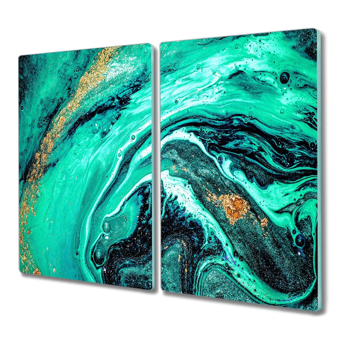 Deska 2x30x52 cm Abstrakcjonizm płyny do krojenia, Coloray
