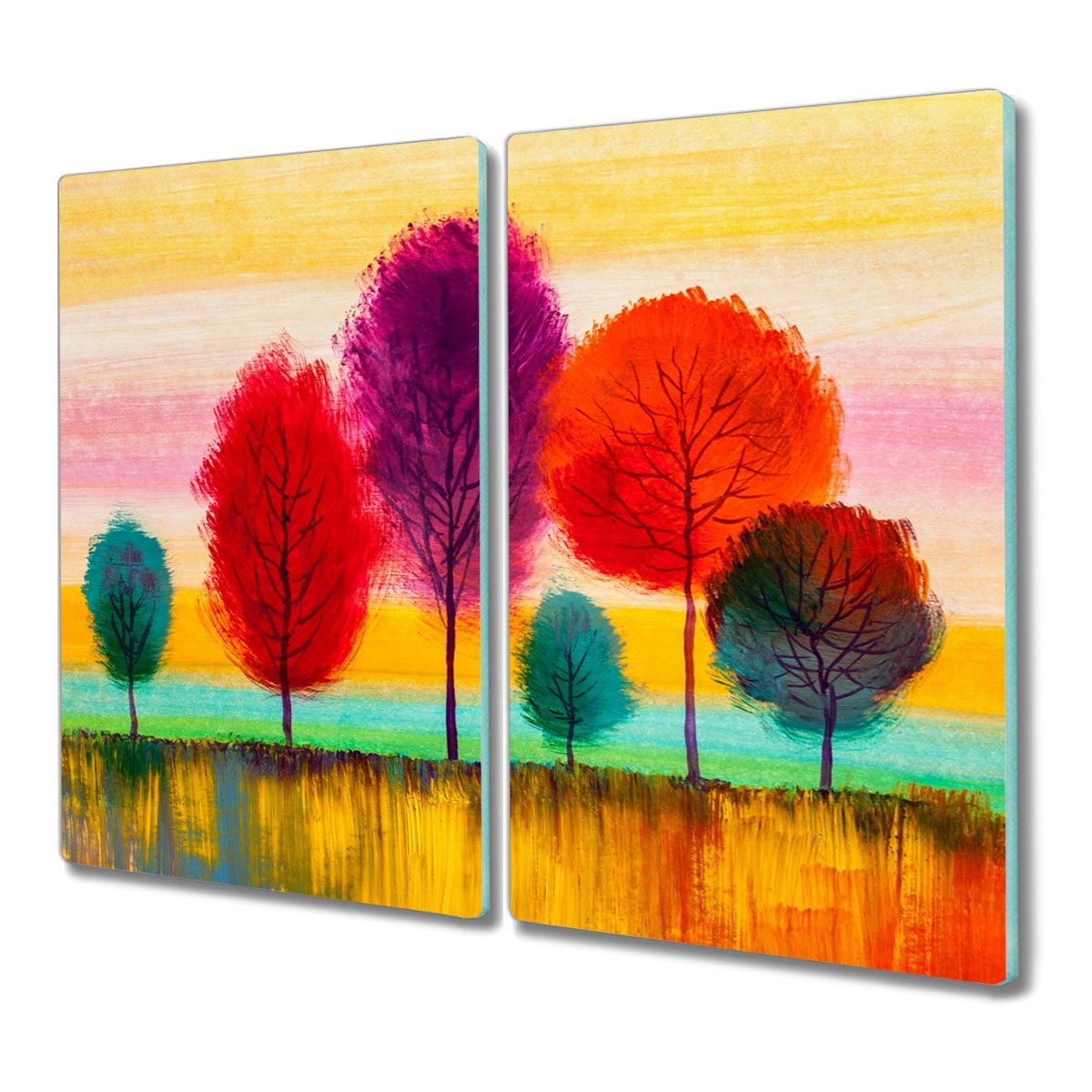 Szklana deska 2x30x52 Kamienie szlachetne diamenty, Coloray