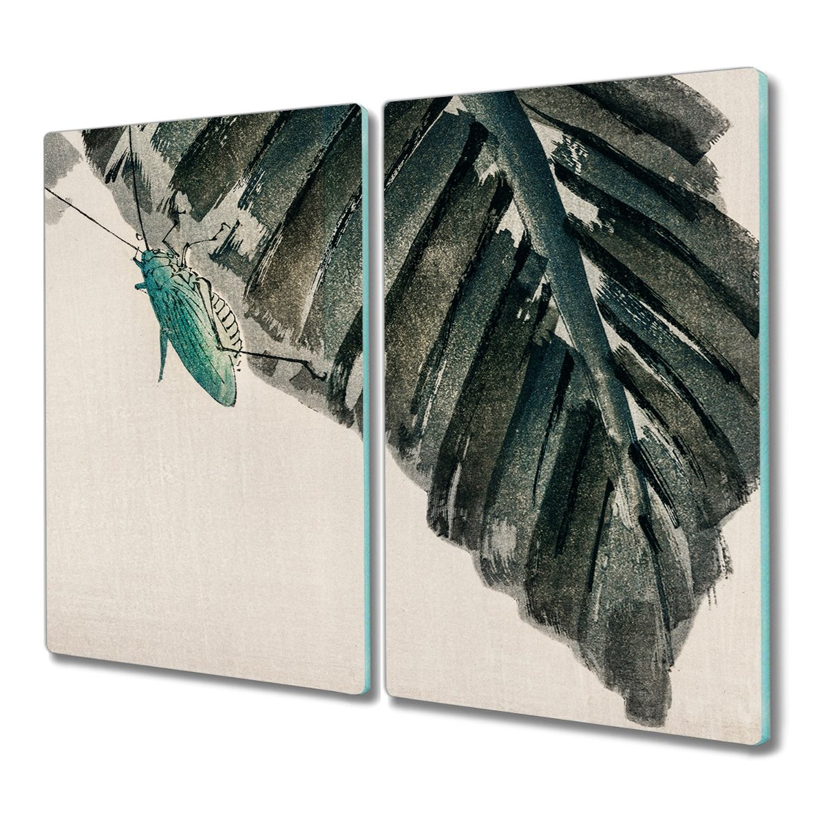 Szklana deska 2x30x52 cm Gałęzie liście na prezent, Coloray
