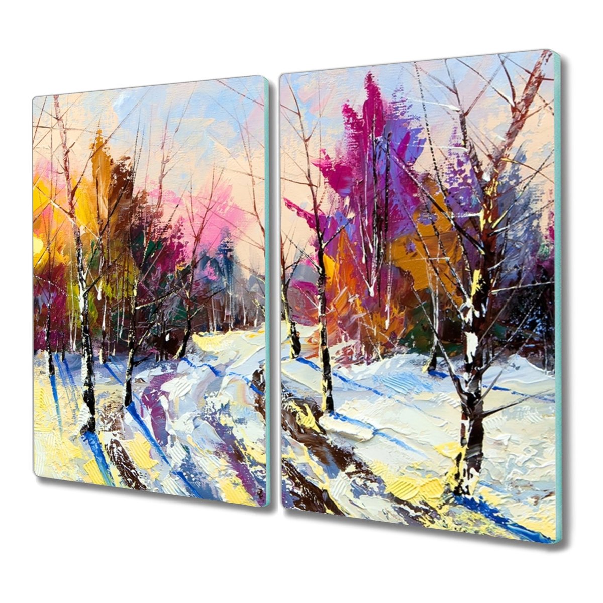 Deska ze szkła 2x30x52 cm Fantasy ptak na prezent, Coloray