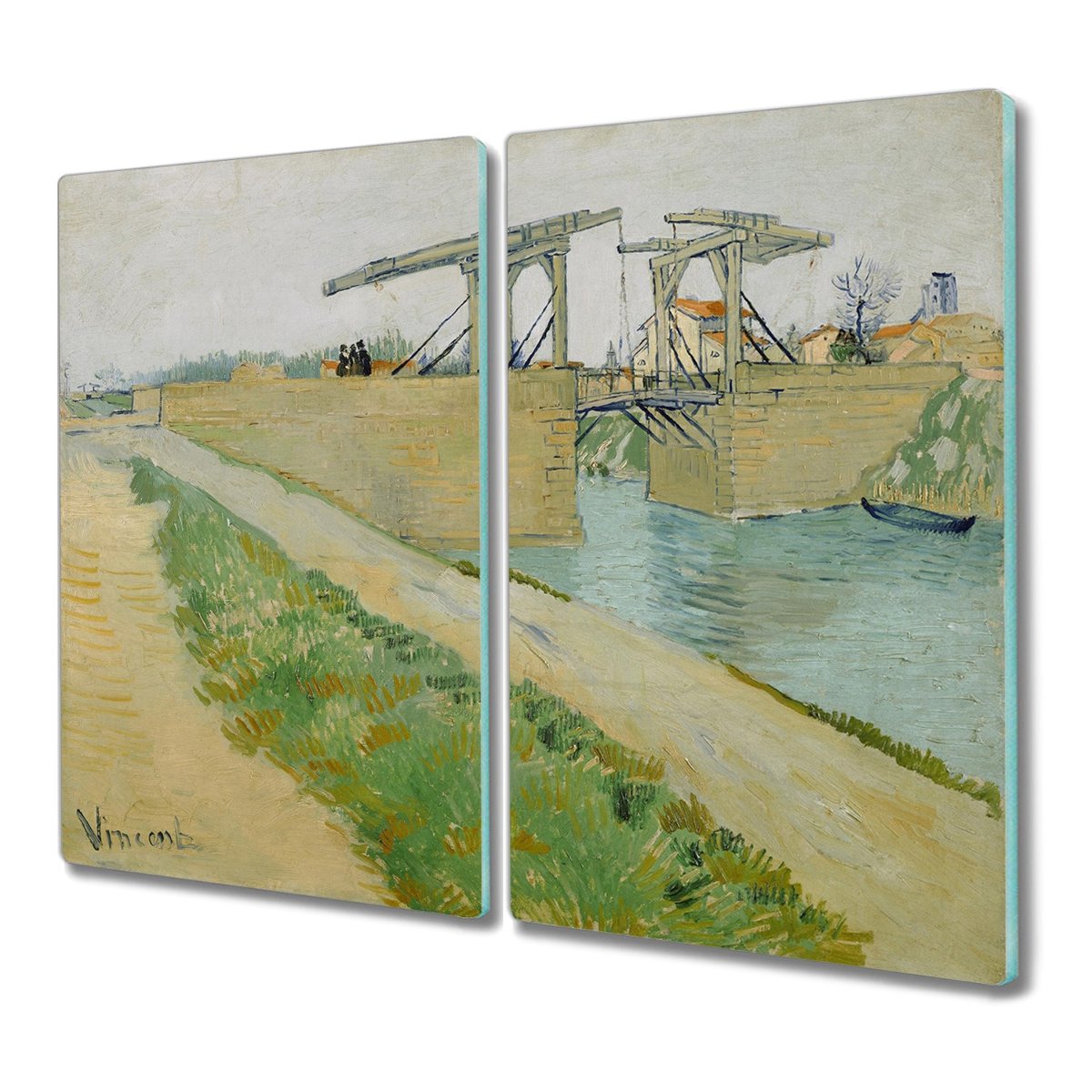 Szklana deska 2x30x52 Harvest Van Gogh do kuchni, Coloray