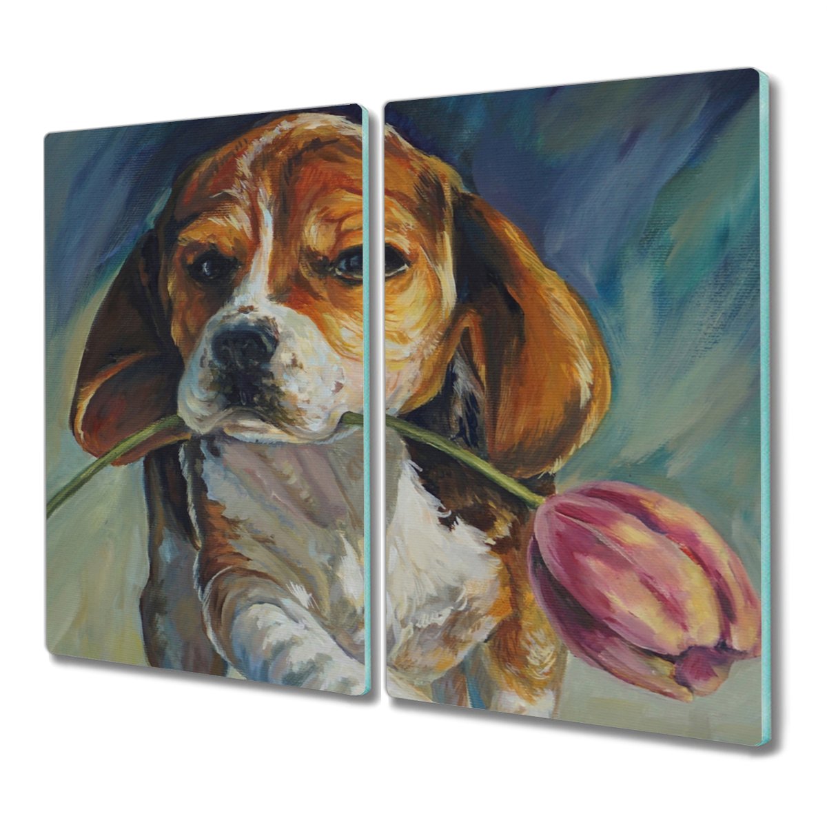 Deska 2x30x52 Drzewo niebo do krojenia z nadrukiem, Coloray