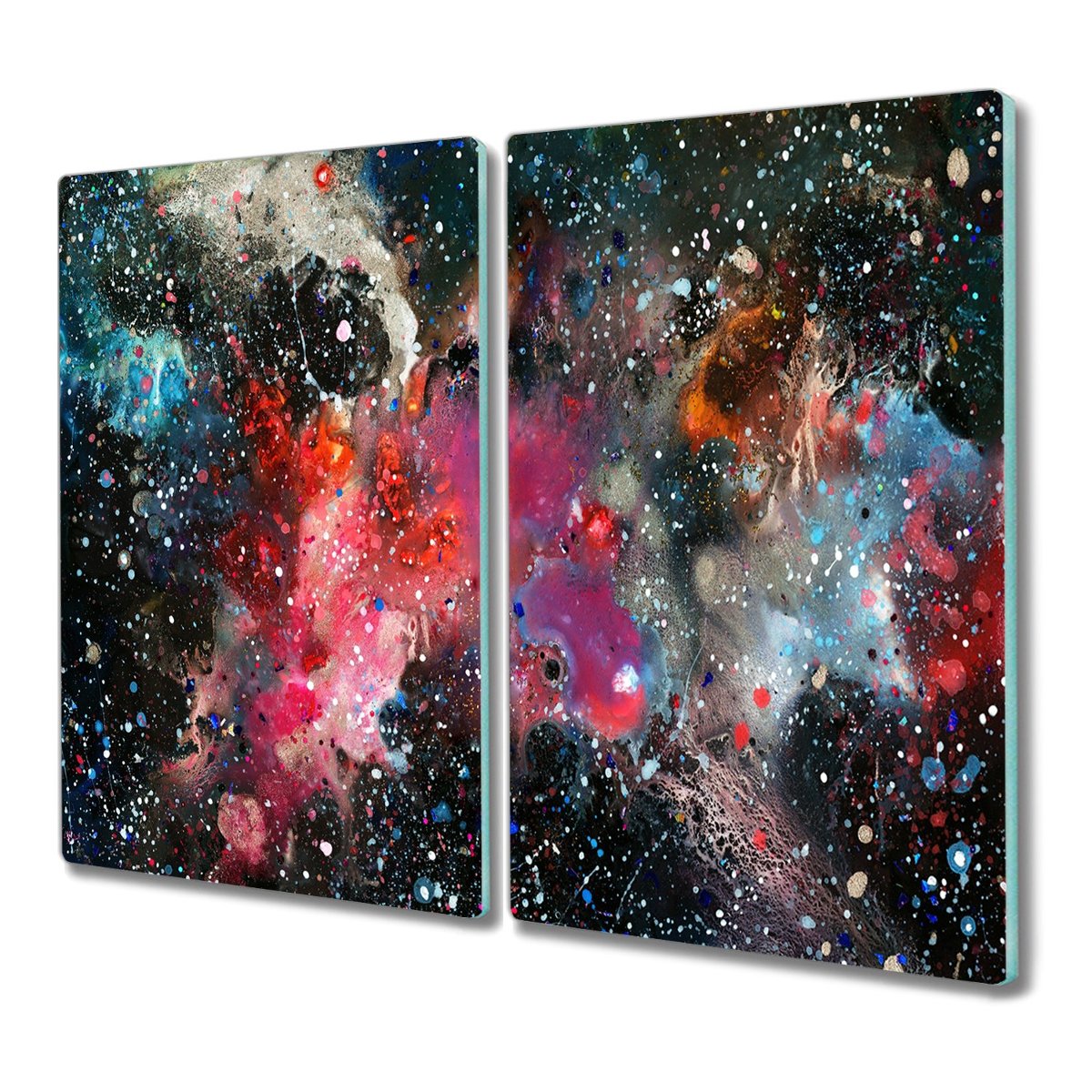 Deska 2x30x52 Fantasy ptaki na prezent do krojenia, Coloray