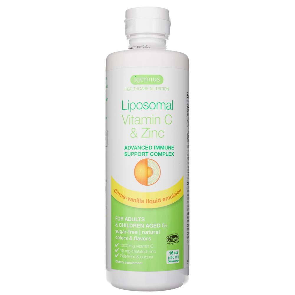 Igennus Liposomalna Witamina C z Cynkiem - 450 ml