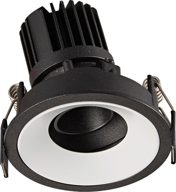 Maxlight Oprawa halogenowa GALEXO czarna H0107) H0107