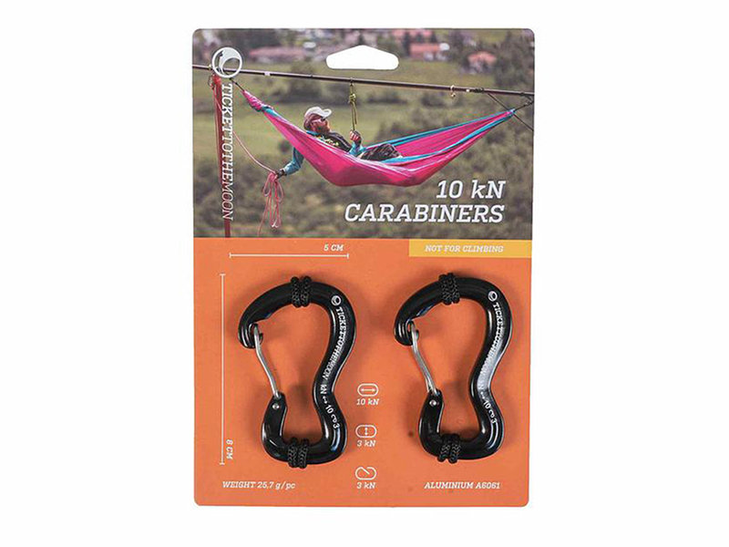 Ticket to the Moon Ticket to the Moon Carabiner 10kN Pair  2021 Karabinki niezakręcane TMBINER10