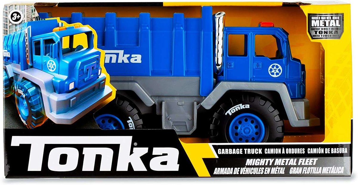 Tonka Śmieciarka metalowa Mighty Metal Fleet 06064 ** KUP Z DOSTAWĄ TEGO SAMEGO DNIA DO NAJWIĘKSZYCH MIAST ** 0000044631