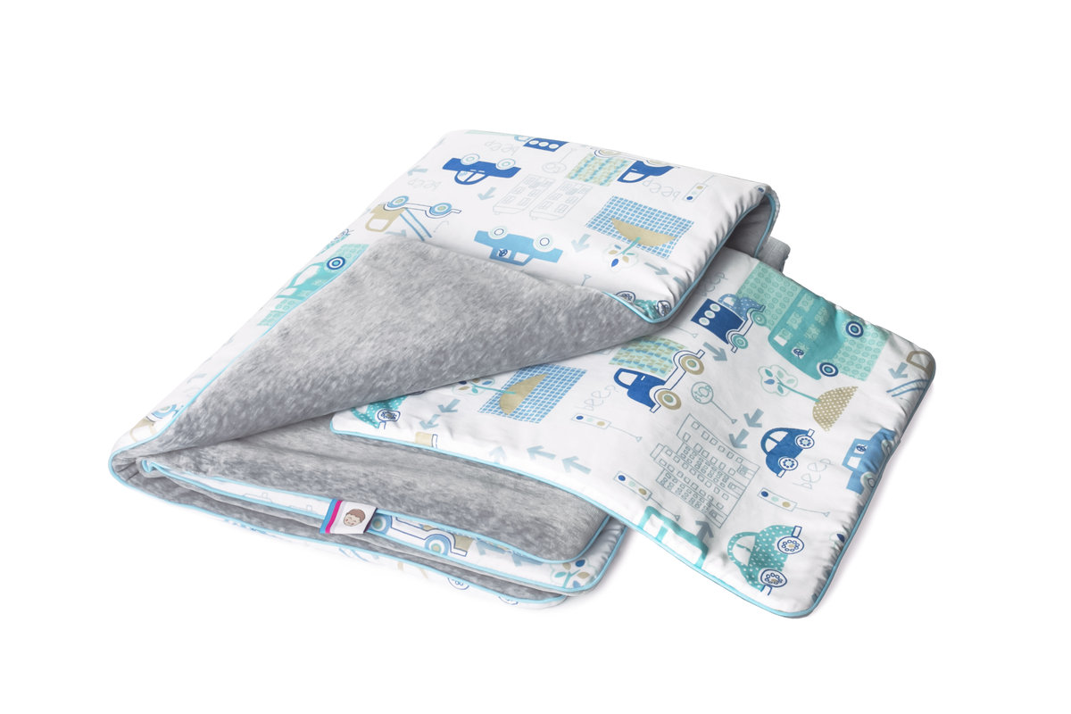 Badum, Kocyk Kołderka, Pościel do łóżeczka, dostawki, wózka, 70x95 cm, ANWSZ