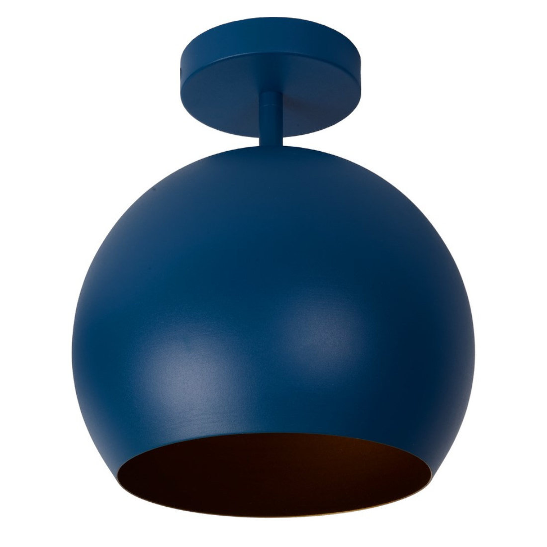 Lucide LAMPA sufitowa BINK 45150/01/35 metalowa OPRAWA kula hygge ball niebieska 45150/01/35