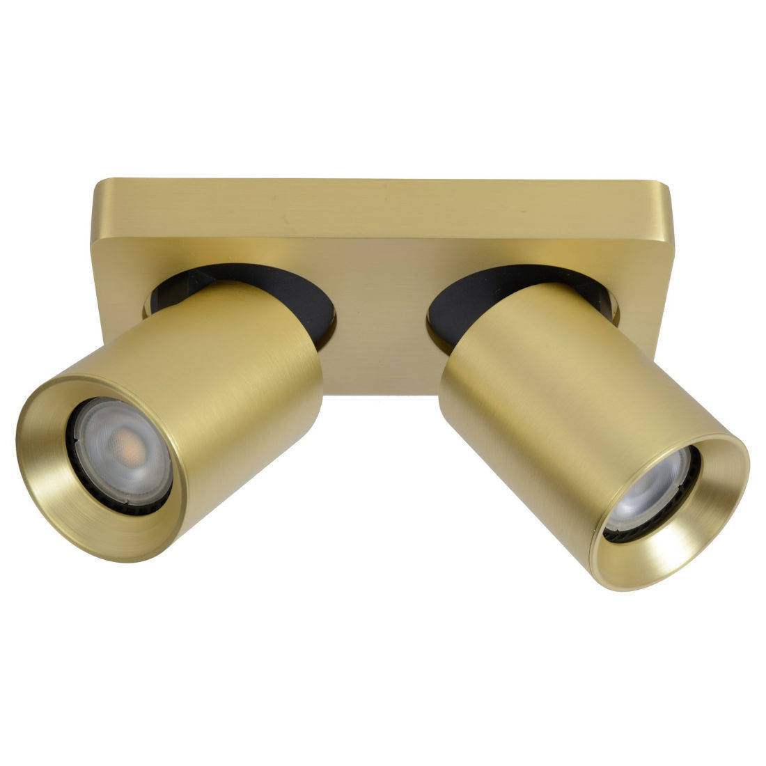 Lucide Regulowana LAMPA sufitowa NIGEL 09929/10/02 metalowa OPRAWA reflektorki złote 09929/10/02