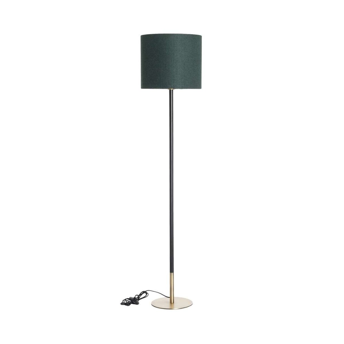Dekoria pl pl Lampa podłogowa Hailey Dark Green 162cm 35 x 162 cm