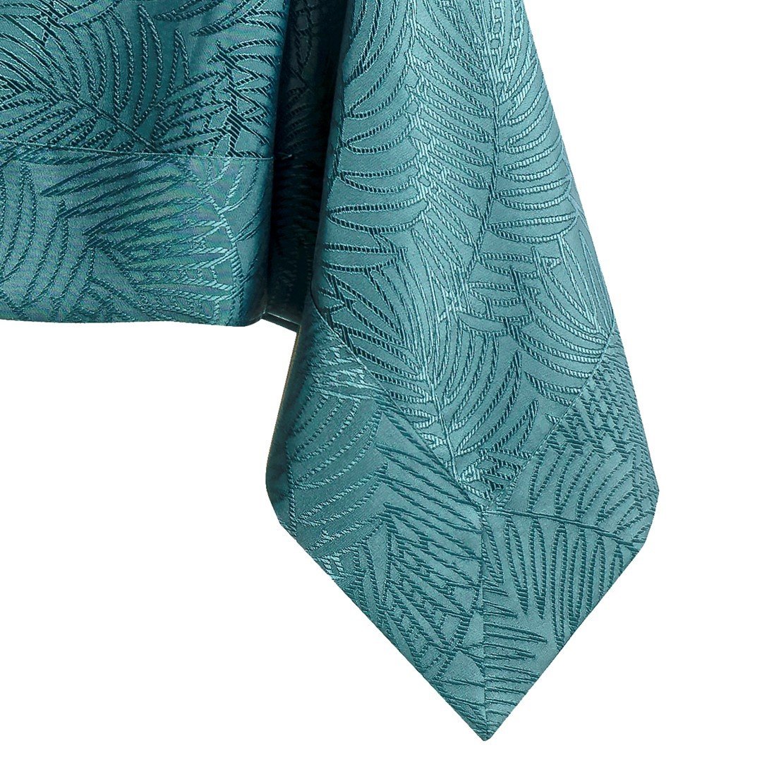Obrus Gaia Morski Tłoczony Roślinny 110x180 AmeliaHome - TCLOTH/AH/GAIA/BRD/MARINE/110X180
