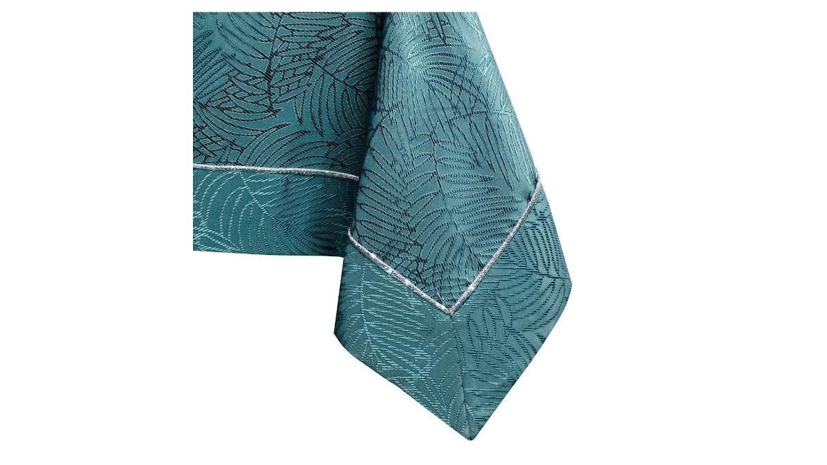 Obrus Gaia Morski Tłoczony Roślinny 120x160 AmeliaHome - TCLOTH/AH/GAIA/BRD/PPG/MARINE/120X160
