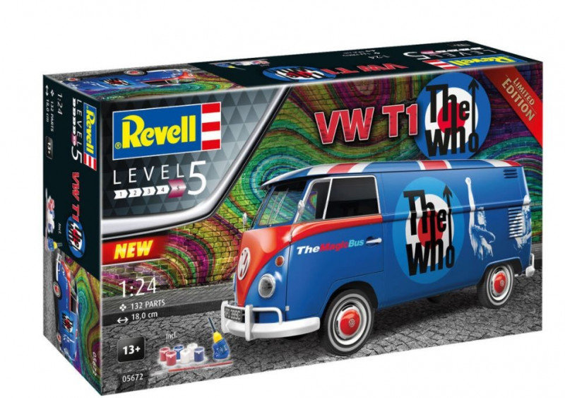 Revell Zestaw upominkowy VW T1 THE WHO 05672