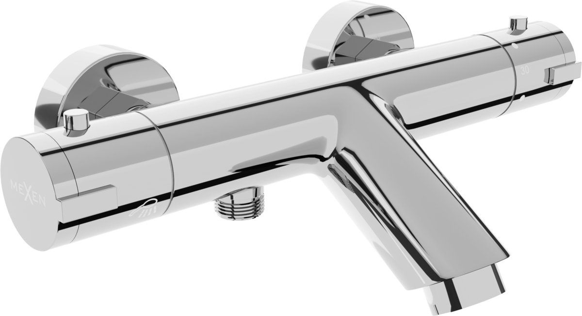 Mexen KAI BATERIA TERMOSTATYCZNA WANNOWA CHROM 77300-00