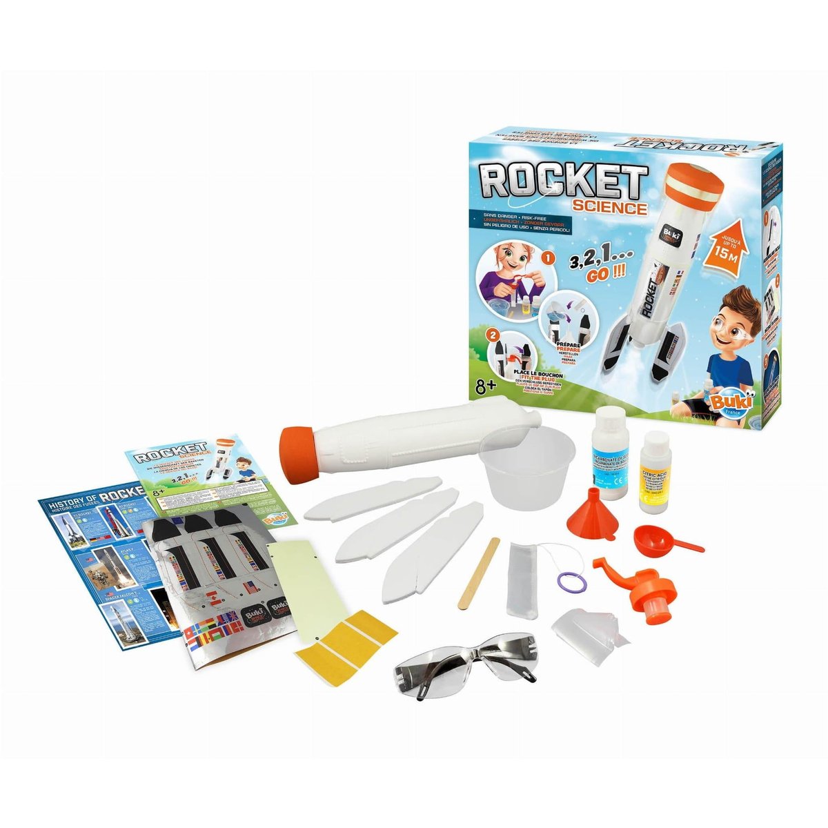 buki Buki  -  Bezpieczna nauka RAKIETA 2166