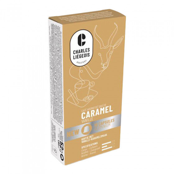Café Liégeois Kawa w kapsułkach Café Liégeois Caramel, 10 szt. CL Caramel, 10 units