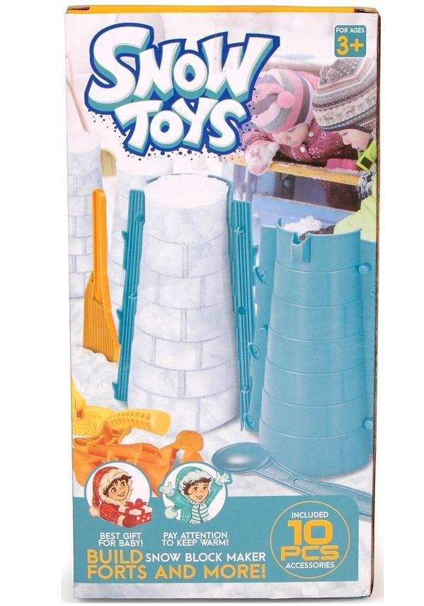 Artyk SNOW TOYS ZESTAW DO BUDOWY ŚNIEŻNYCH ZAMKÓW WIEŻA 7el.