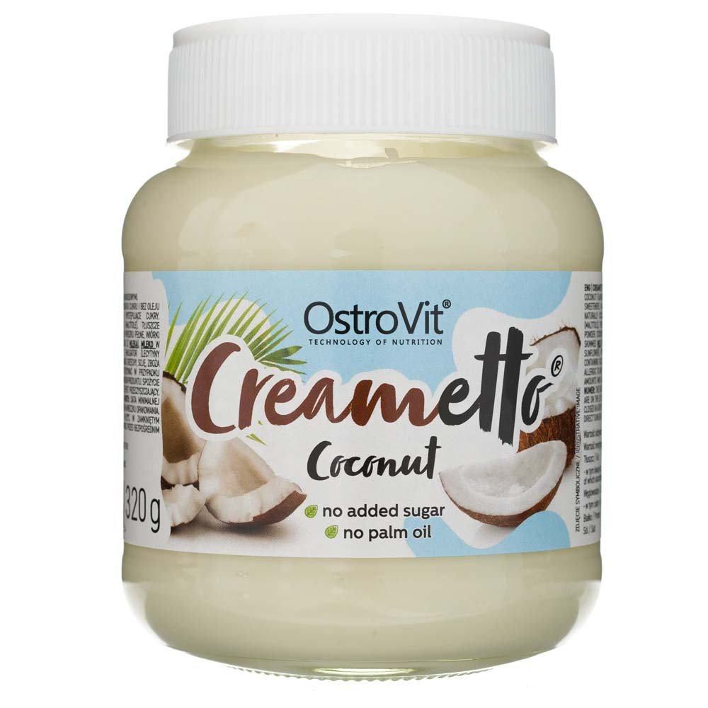 OstroVit Creametto krem kokosowy z wiórkami 320 g