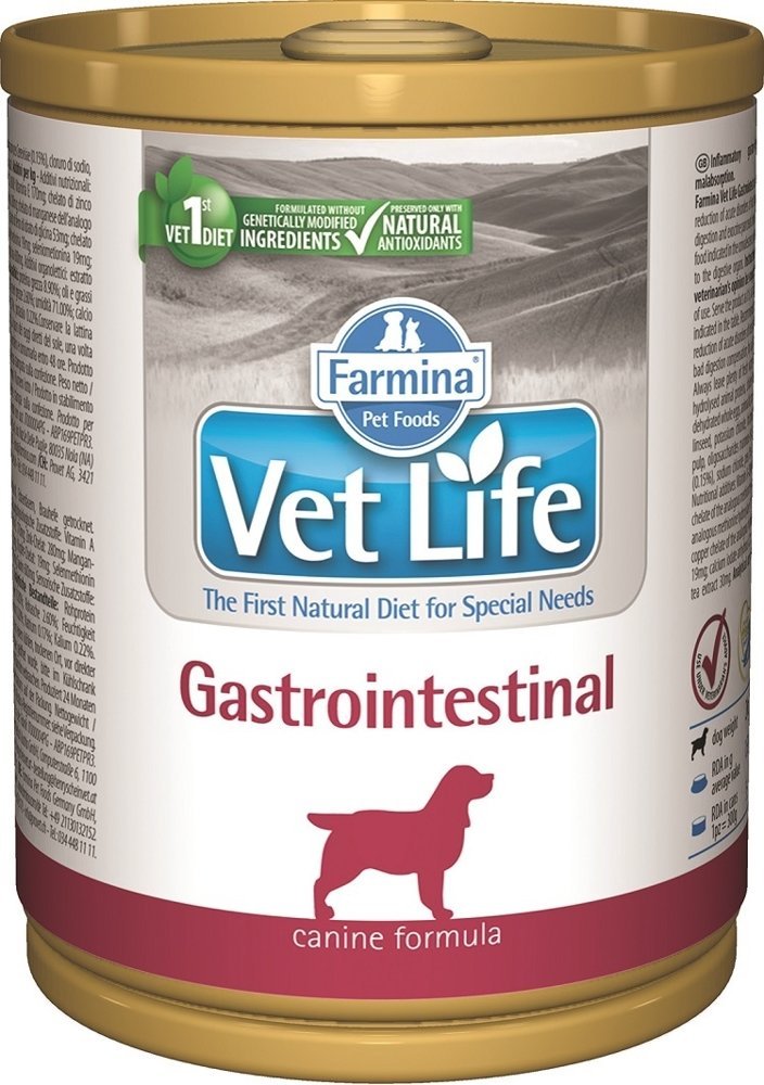 Vet Life Gastrointestinal - mokra karma dla dorosłych psów 300g