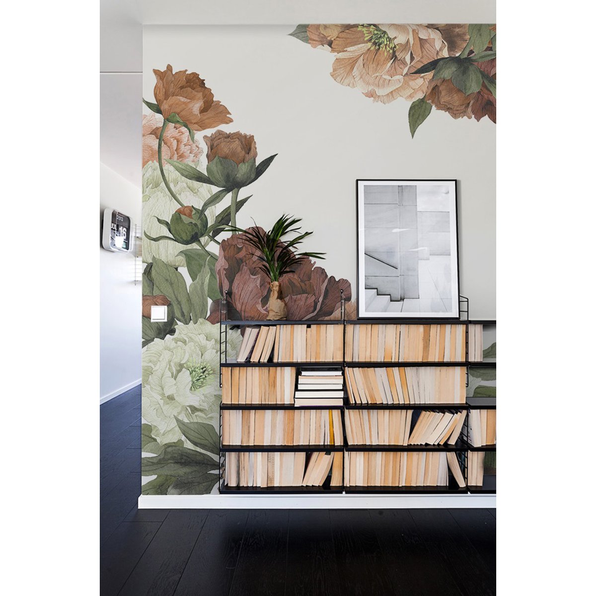 Fototapeta flizelina Vintage peonie 416x254 + klej, Coloray