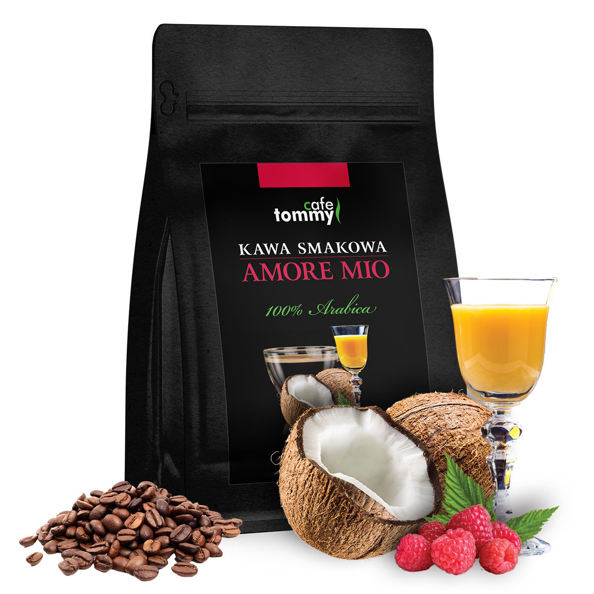 Tommy Cafe Tommy Caffe Amore Mio 250g TOM.Z.AMO.MIO.250