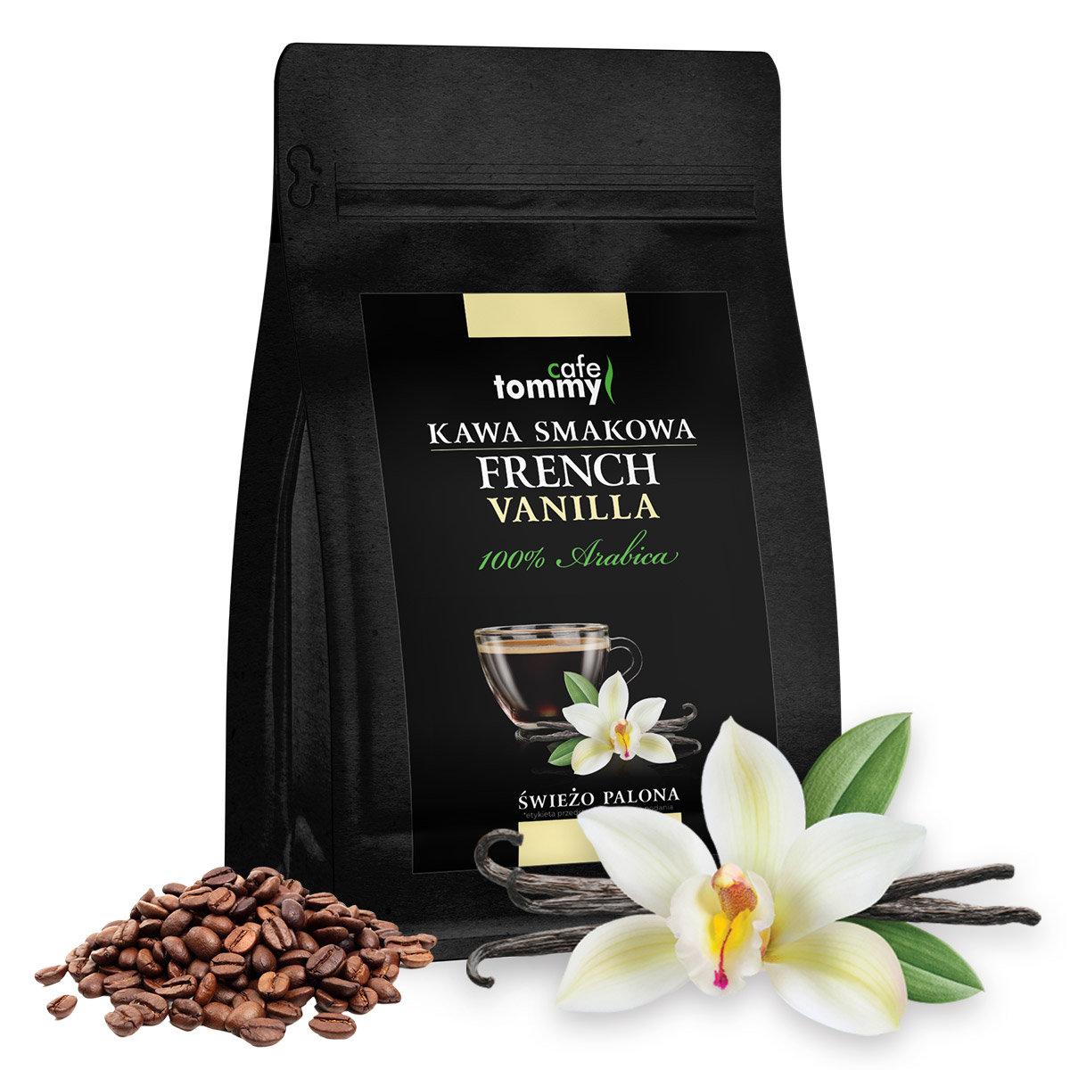 Kawa smakowa French Vanilla ziarnista 250g