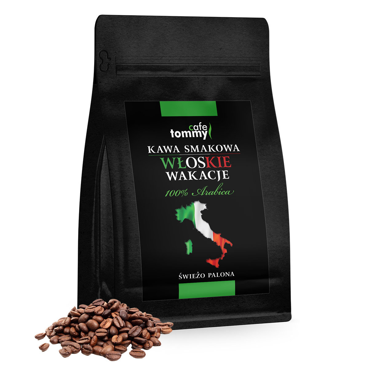 Kawa smakowa Włoskie Wakacje ziarnista 250g