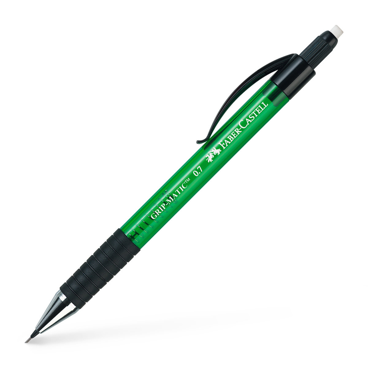 Faber-Castell 137763  ołówek mechaniczny Grip Matic 1377, 0,7 MM, zielony 137763