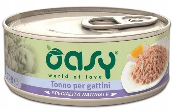 OASY NATURAL Kitten - tuńczyk  70 g ZH_02328