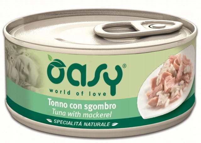 OASY NATURAL Tuńczyk z makrelą 70 g ZH_02333